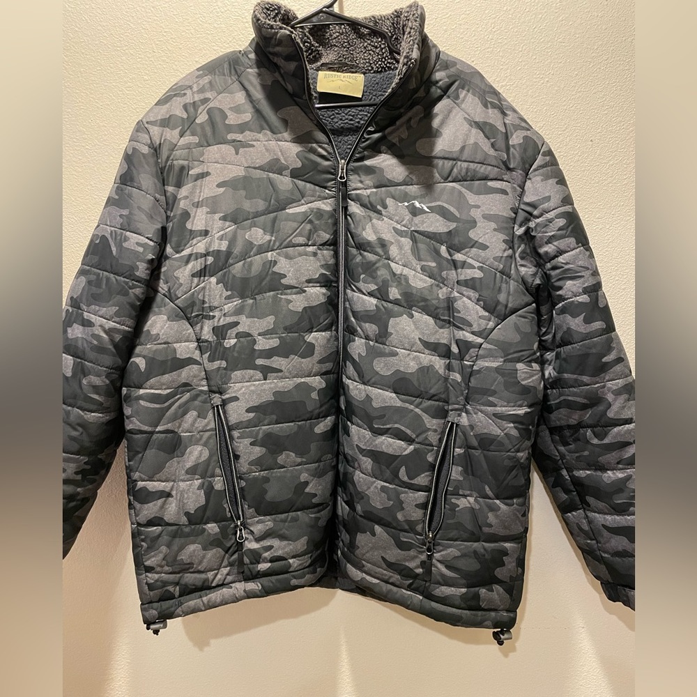 Mens camo jacket